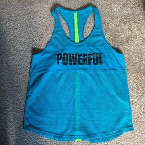 Women’s mesh workout tank